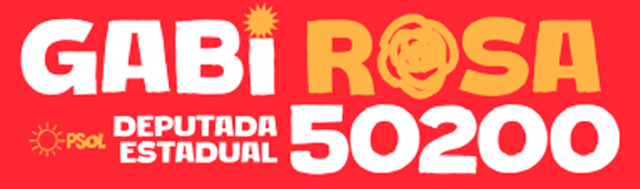 Gabi Rosa, deputada estadual pelo PSOL, número 50200